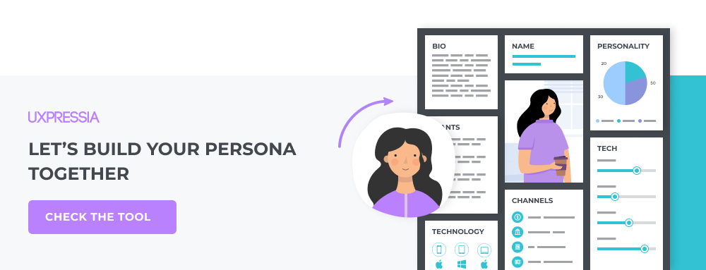 build a persona in the persona tool